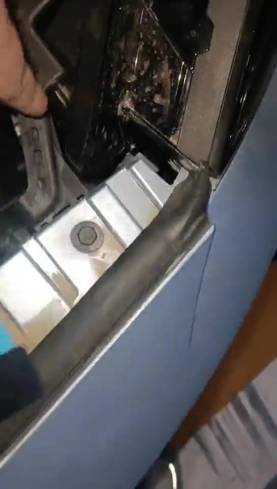 Final motor location demonstrated at the end of the clip.